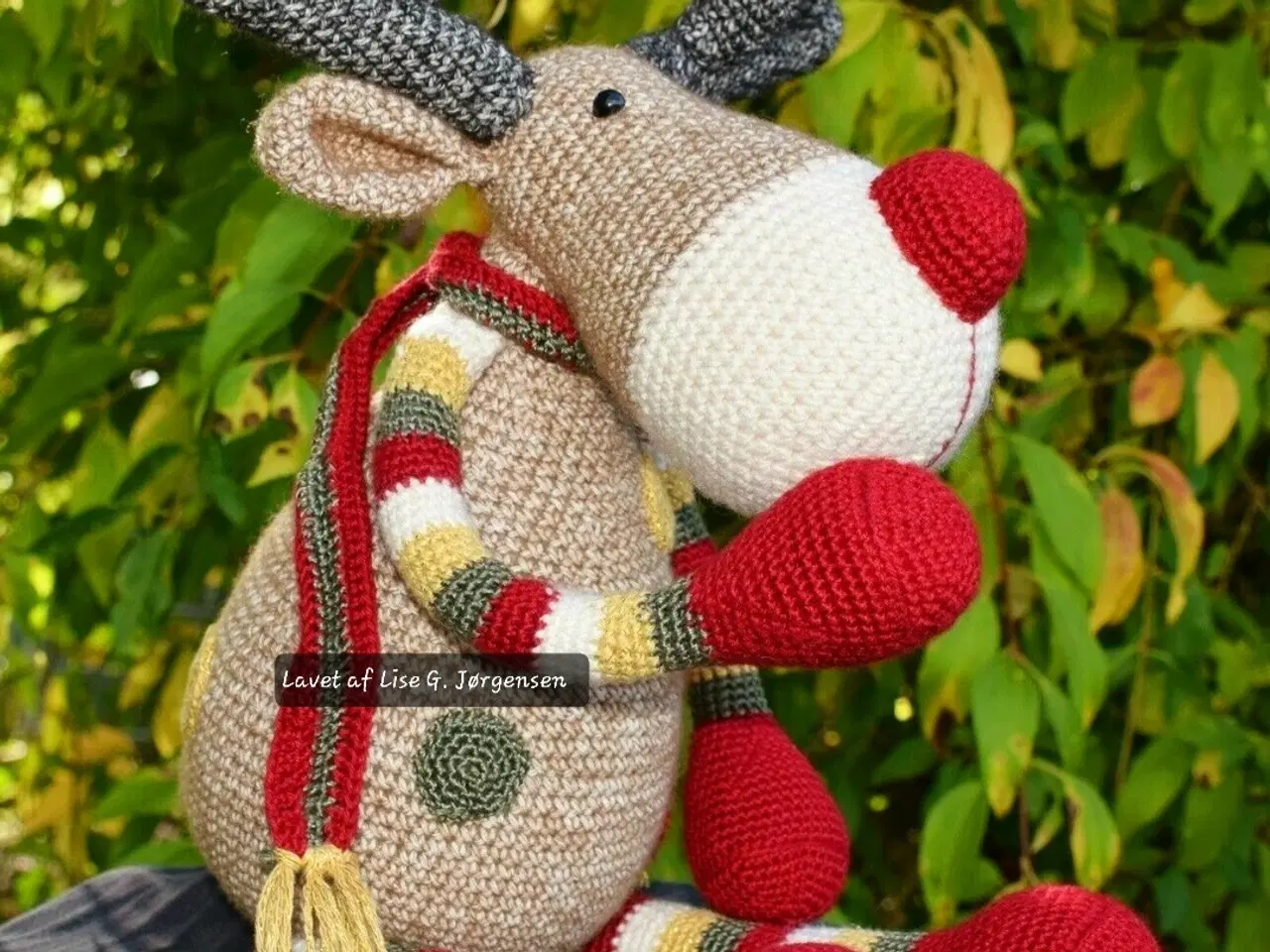 Billede 3 - Jule-rensdyr, håndarbejde