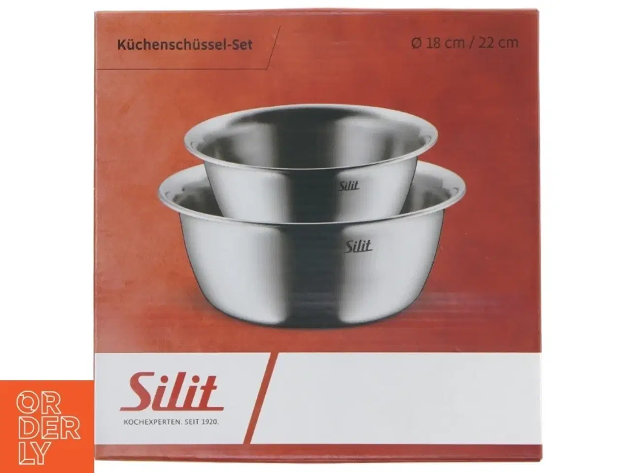 Billede 1 - Nye Skåle af stål fra Silit (str. Ø 18 og 22 cm)