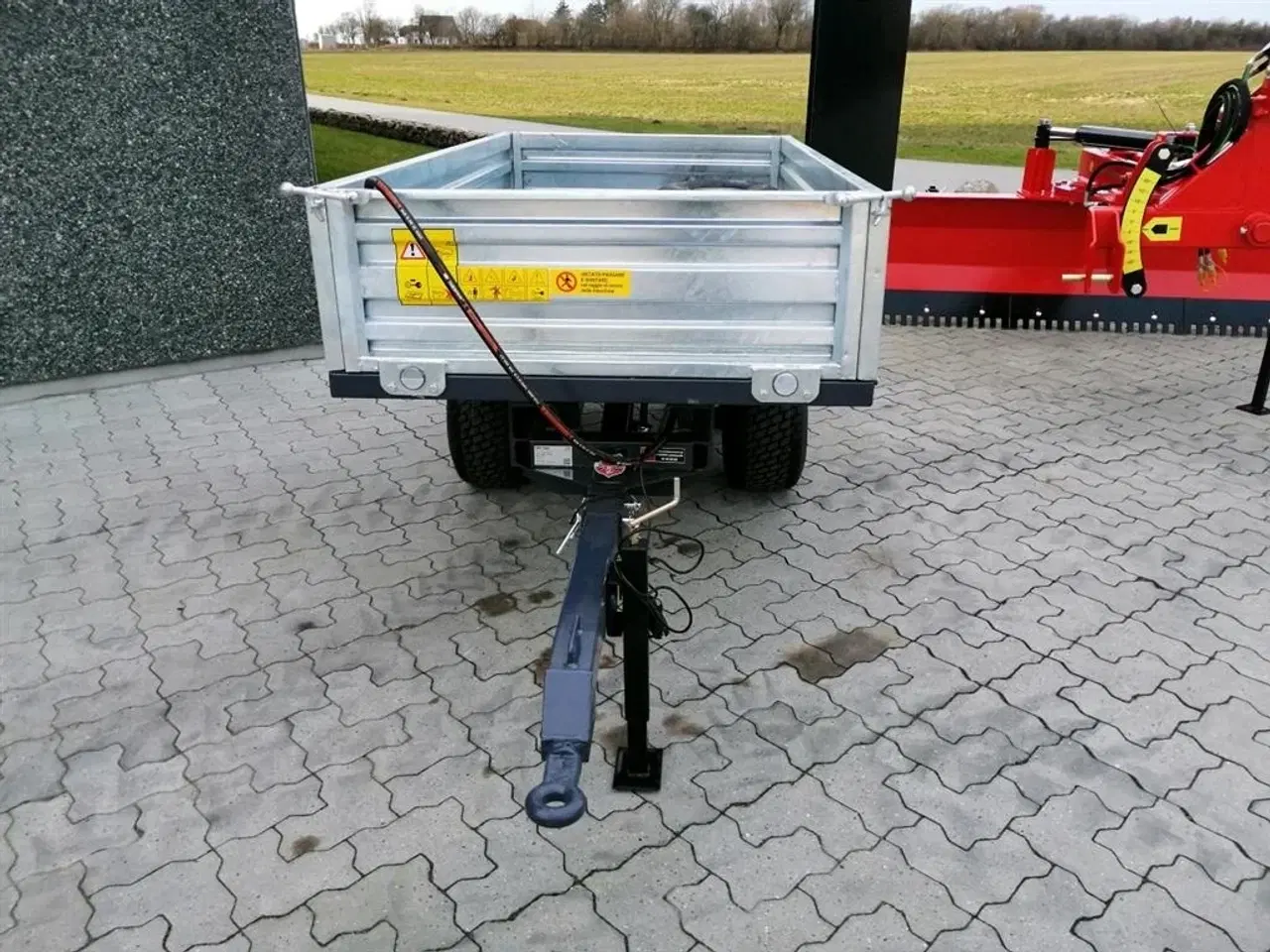 Billede 2 - DK-TEC GBT 210 cm Galvaniseret trailer 2 tons