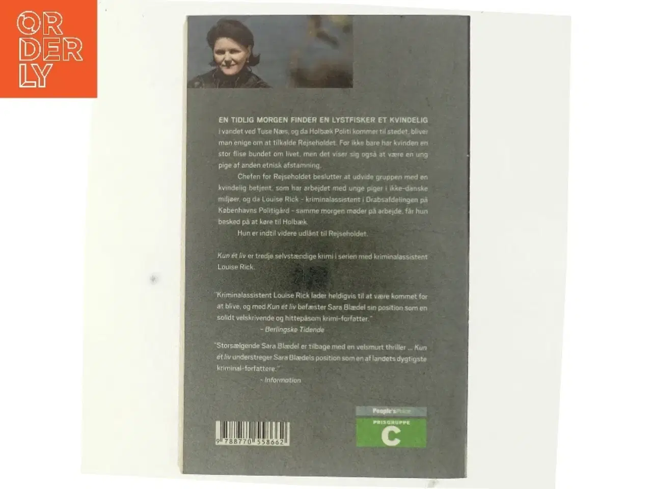 Billede 3 - Kun ét liv af Sara Blædel (Bog)