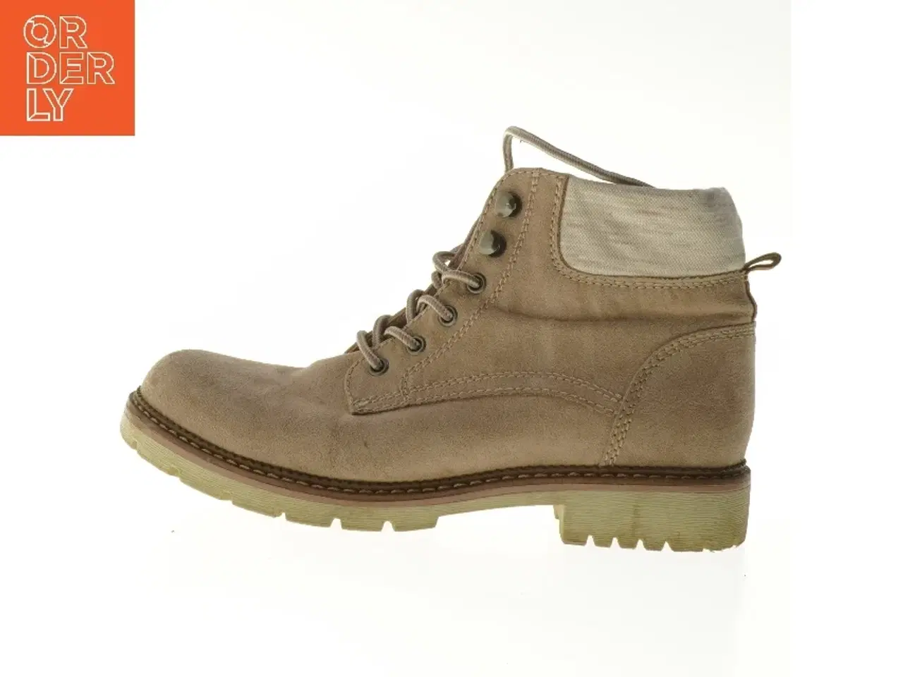 Billede 1 - Brune læderstøvler, størrelse 39 fra Landrover (str. 39 )