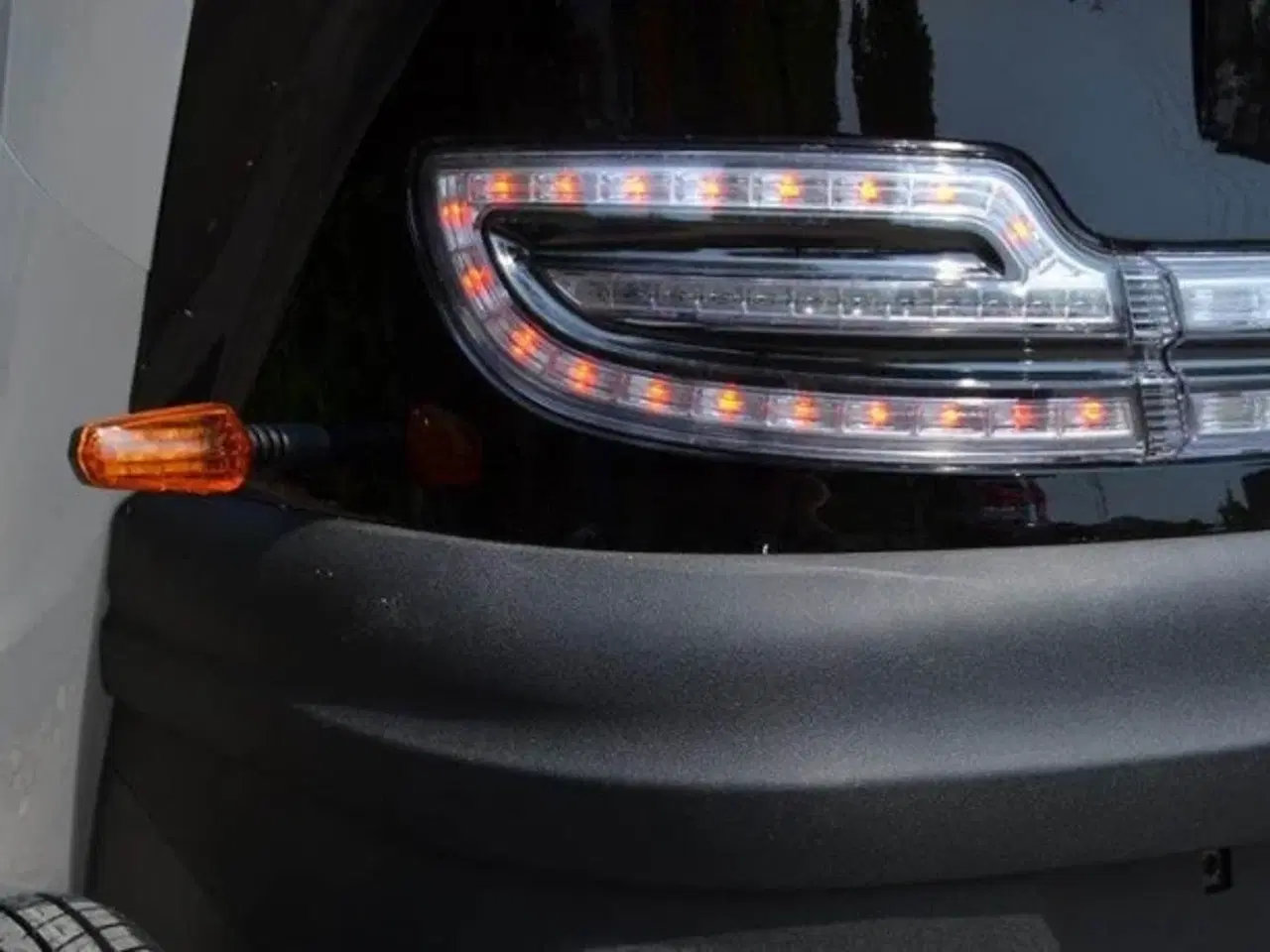 Billede 6 -   EForce Kabinescooter Blå med hvid