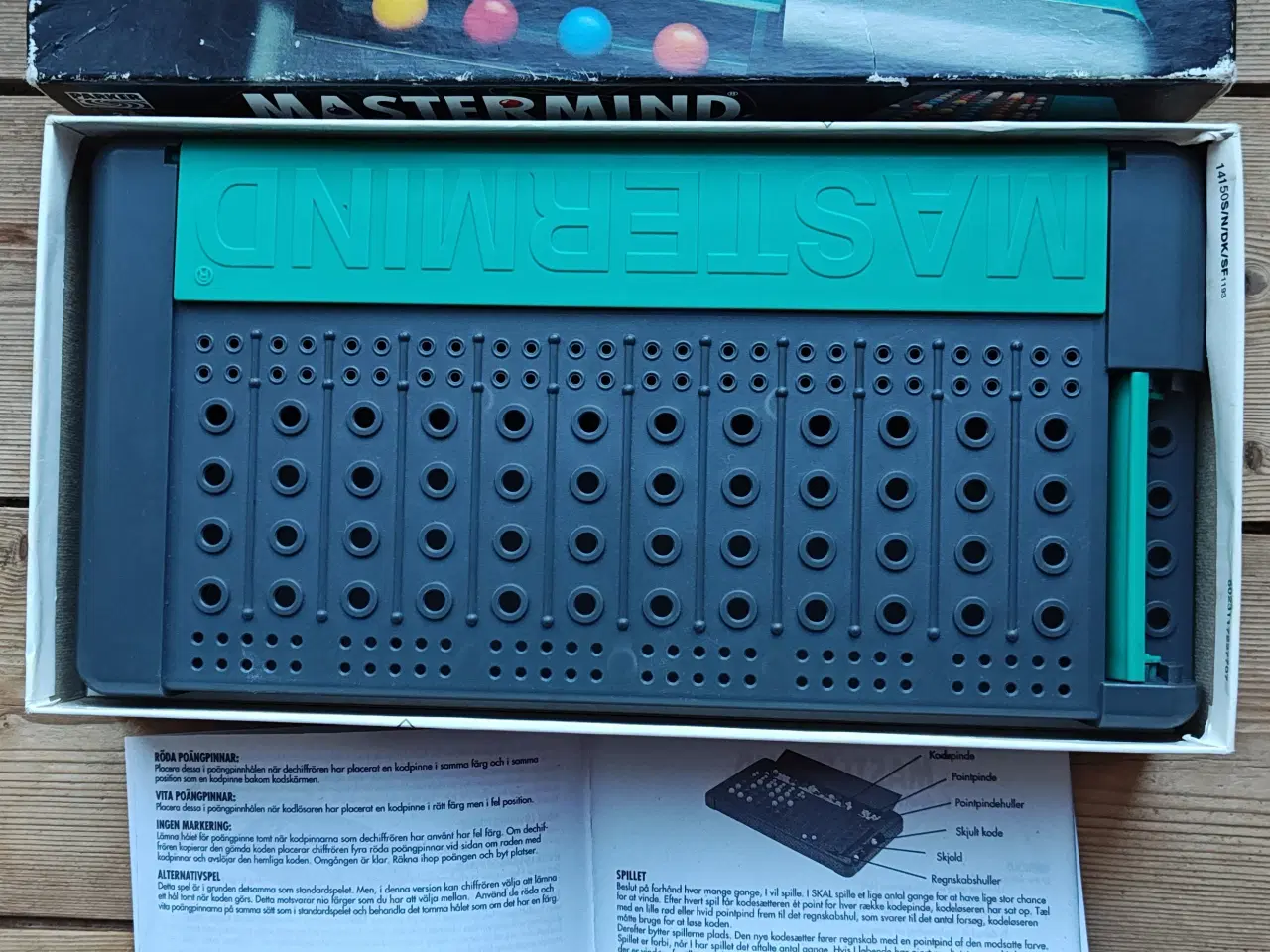 Billede 1 - Mastermind Brætspil fra Parker Master Mind