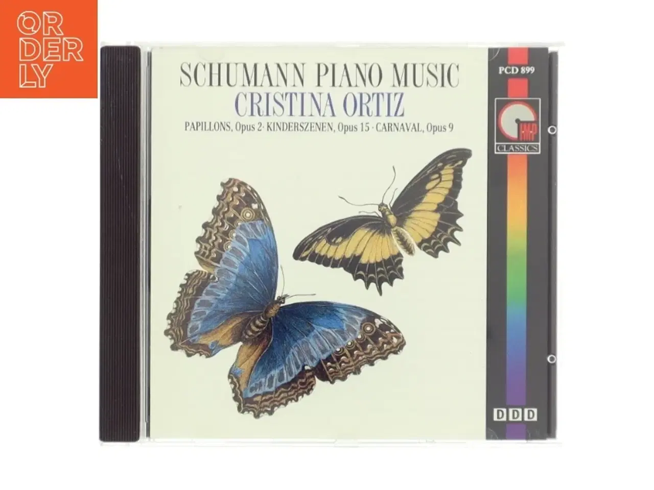 Billede 1 - Papillons+Carnaval+Kinderszenen / C.Ortiz med Cristina Ortiz (DVD)