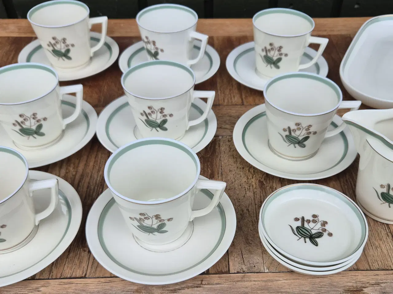 Billede 2 - Hjertegræs - fad - skål - kop - saucekande