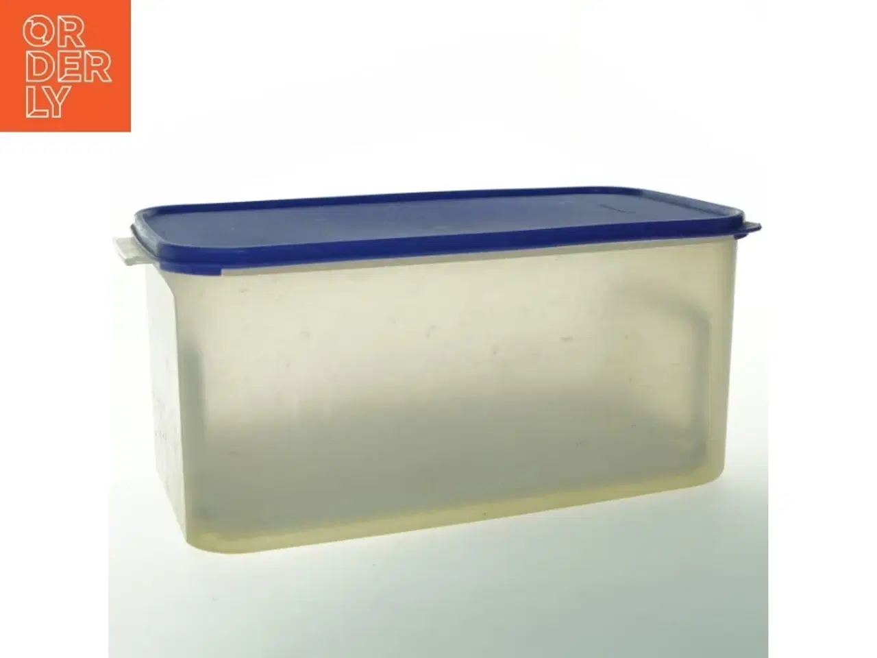 Billede 1 - Plastik opbevaringsboks med låg fra Tupperware (str. 35 x 16,5 cm)