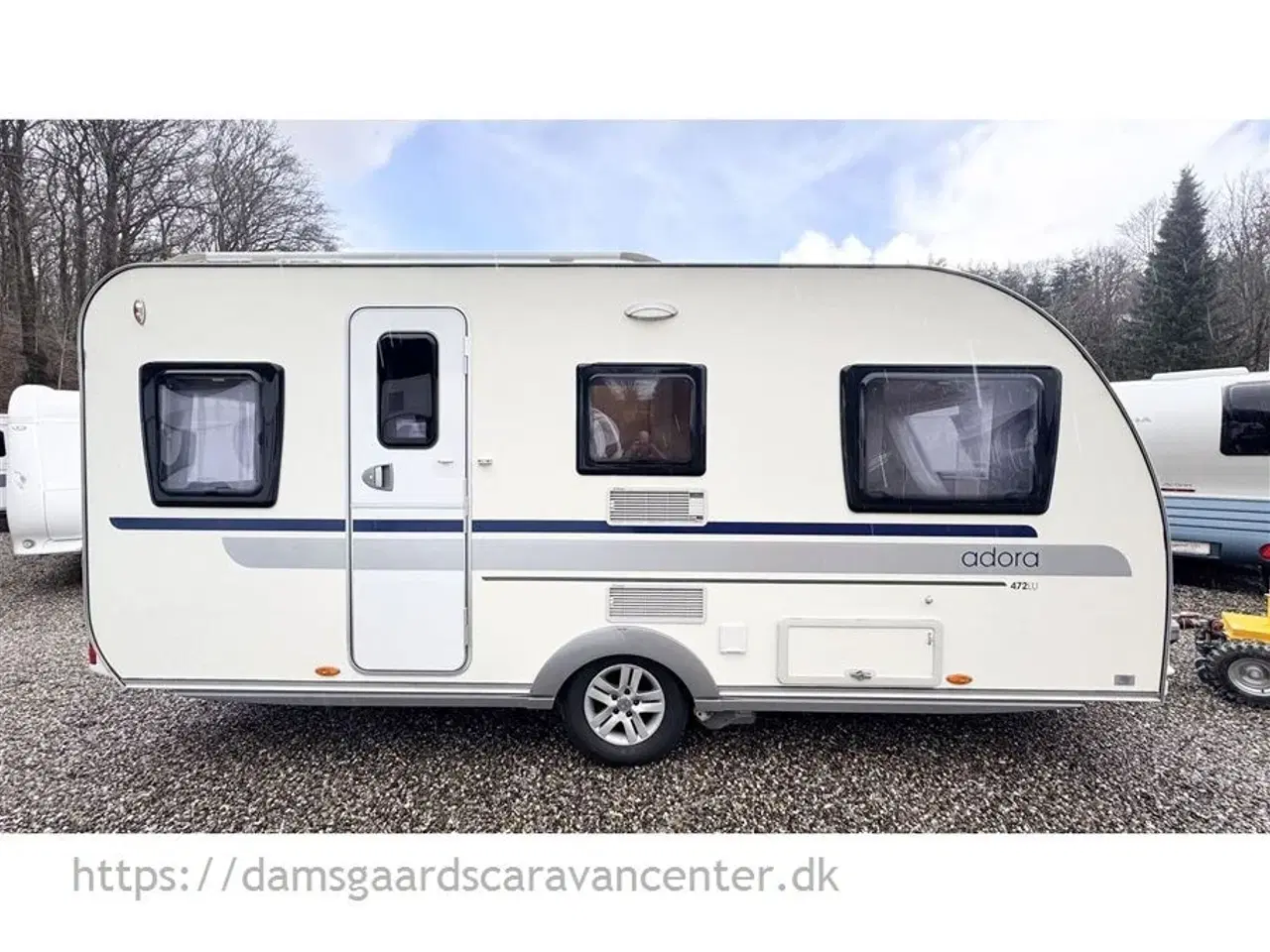 Billede 1 - 2011 - Adria Adora 472 LU Enkeltsenge-Lamel-Gulvtemp.-Mover-Telt