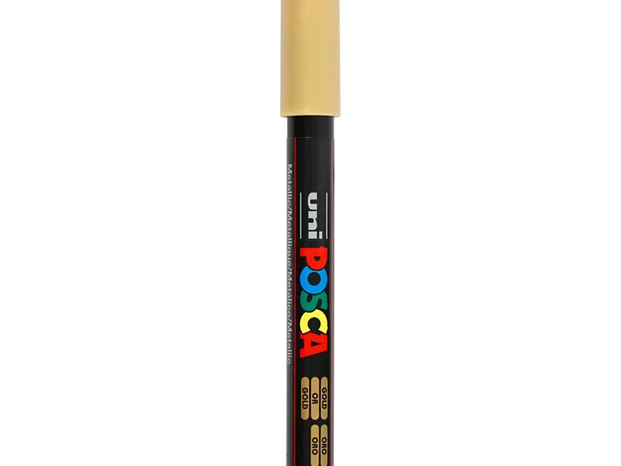 Billede 1 - Posca Tusch, PC-1MR, streg 0,7 mm, extra-fine, guld, 1 stk.