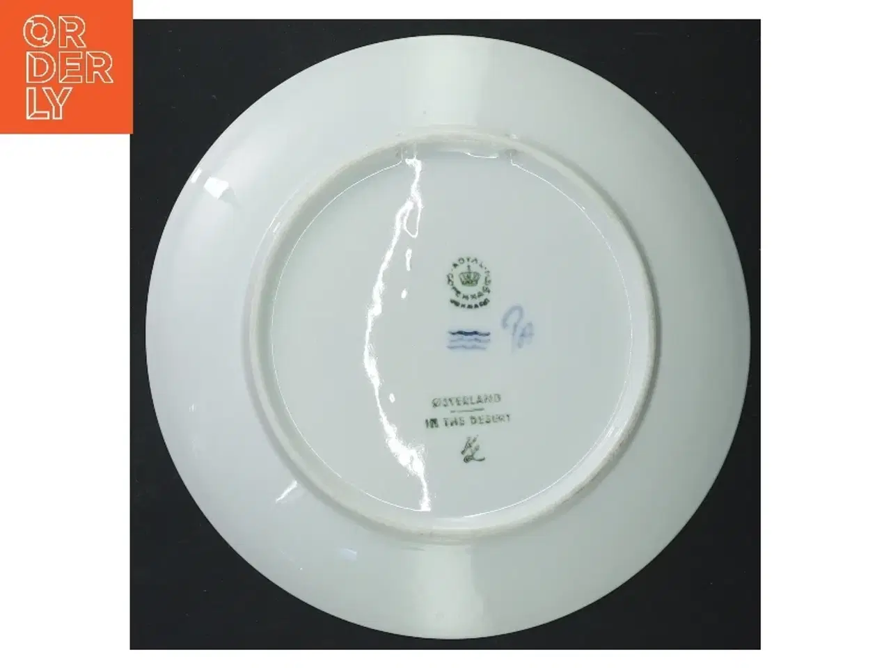 Billede 3 - Dekorativ porcelænstallerken fra Royal Copenhagen 1972 fra Royal Copenhagen (str. Ø 18,5 cm)