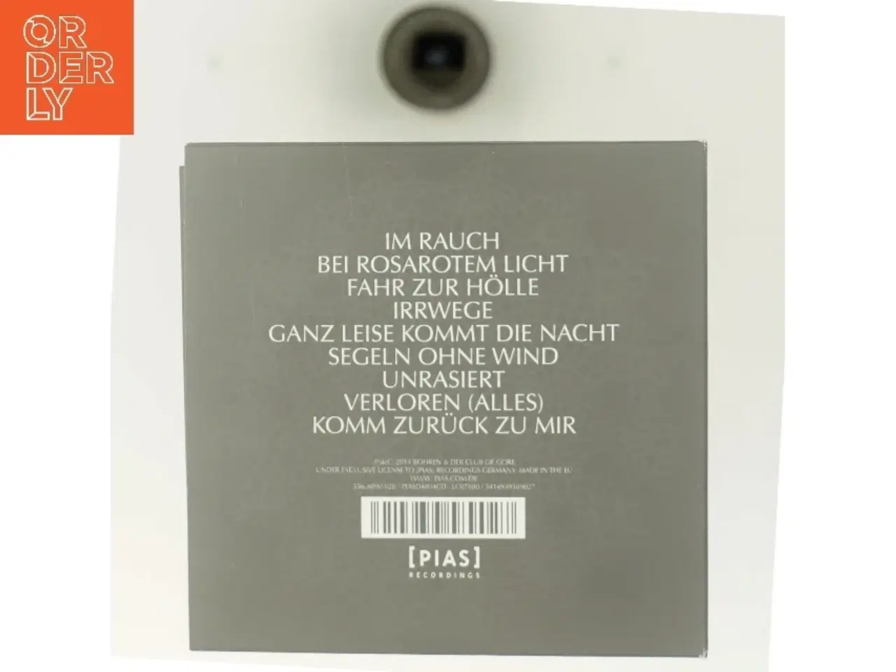 Billede 3 - CD - Bohren & der Club of Gore - Piano Nights fra [PIAS] Recordings