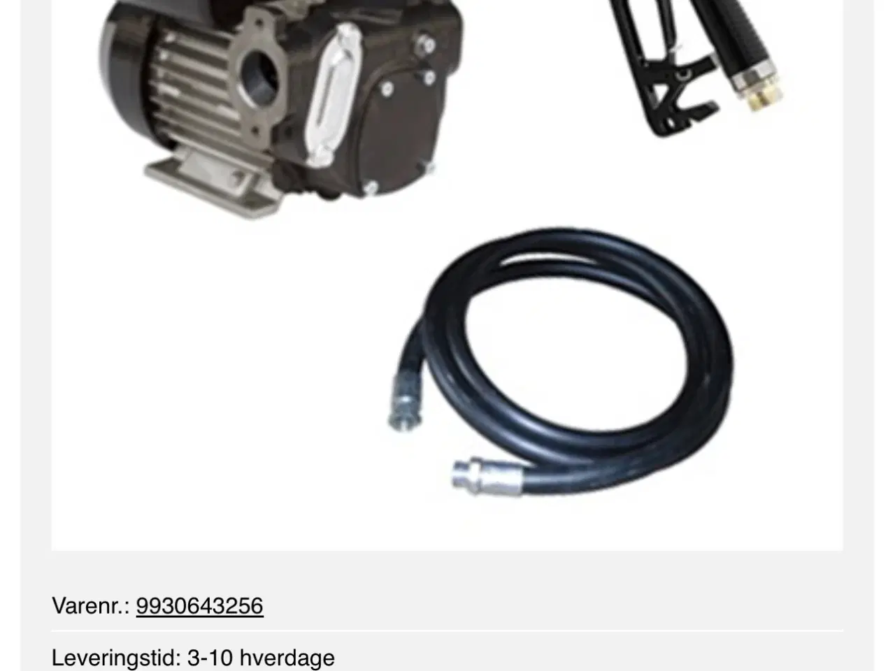 Billede 2 - Diesel pumpe
