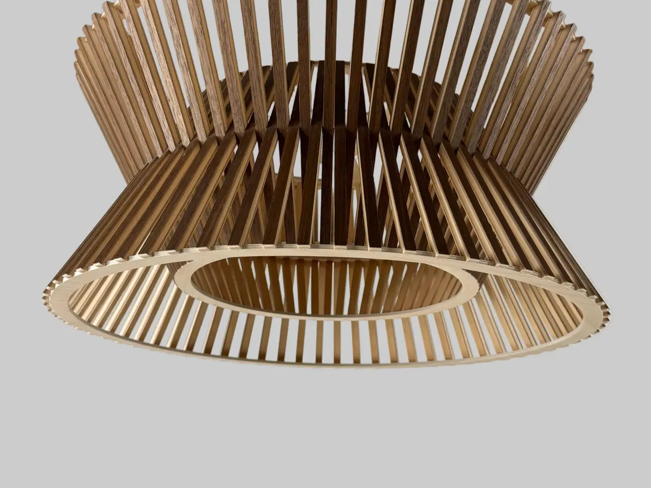 Billede 4 - Secto Design Kontro 6000 Pendel – Natur Ø45cm