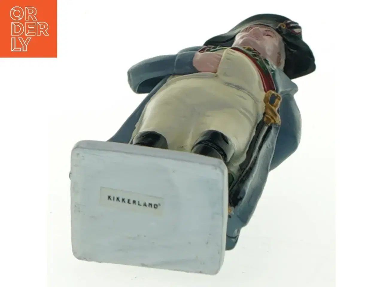 Billede 4 - Porcelænsfigur af historisk person fra Kikkerland (str. 18x7 cm)