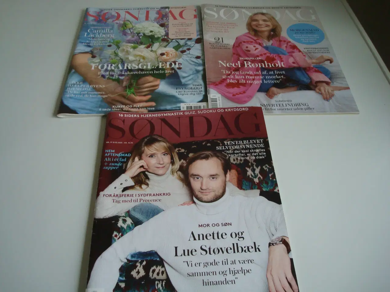 Billede 1 - Søndag nr. 11, 12, 13 2025 ugeblade