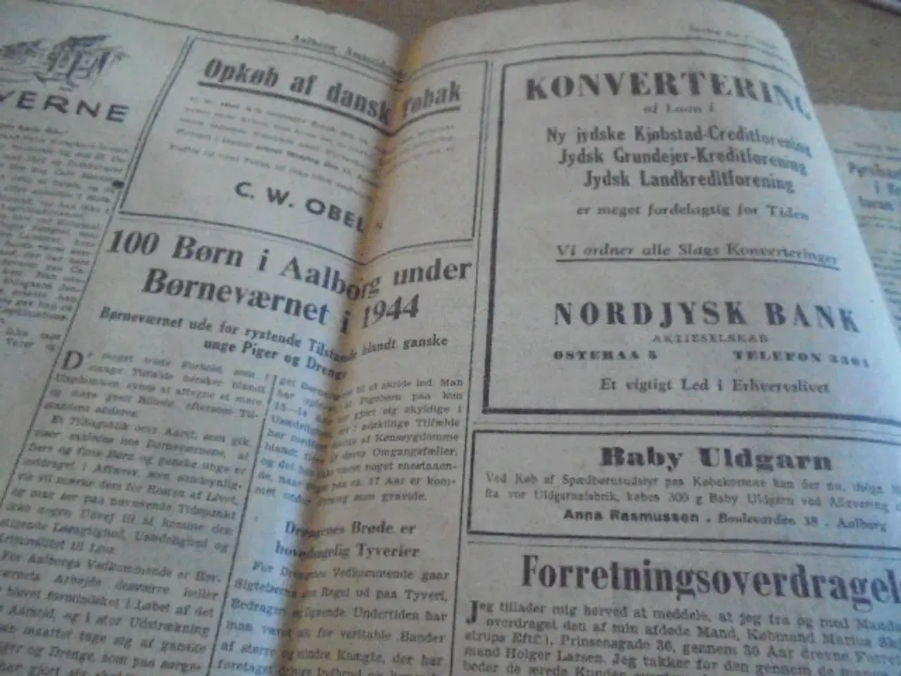 Billede 2 - Aalborg Amtstidende 7. januar 1945 (søndagsavis)  