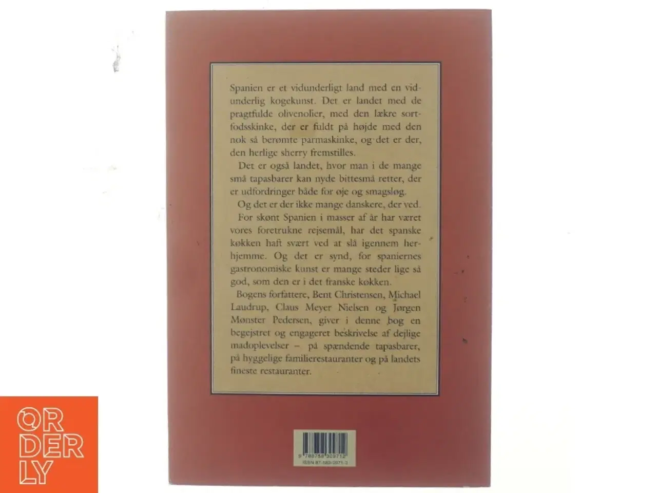 Billede 3 - En gastronom i Spanien : en gastronomisk ekspedition til Spanien af Bent Christensen (f. 1941) (Bog)