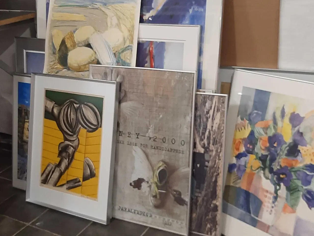Billede 1 - Lot kunstplakater/ litografier
