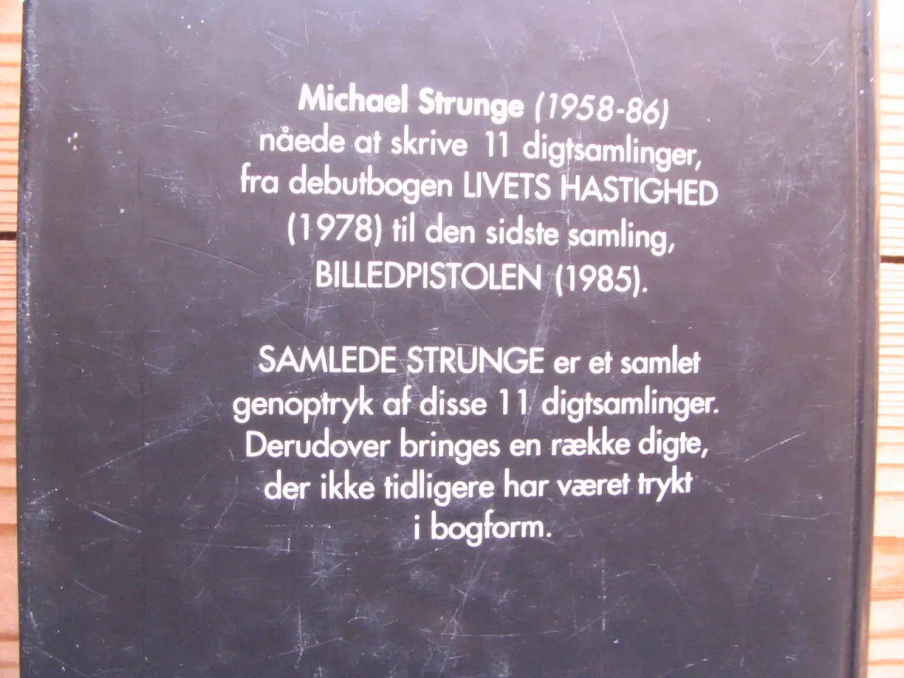 Billede 7 - Samlede Strunge. Digte 1978-85