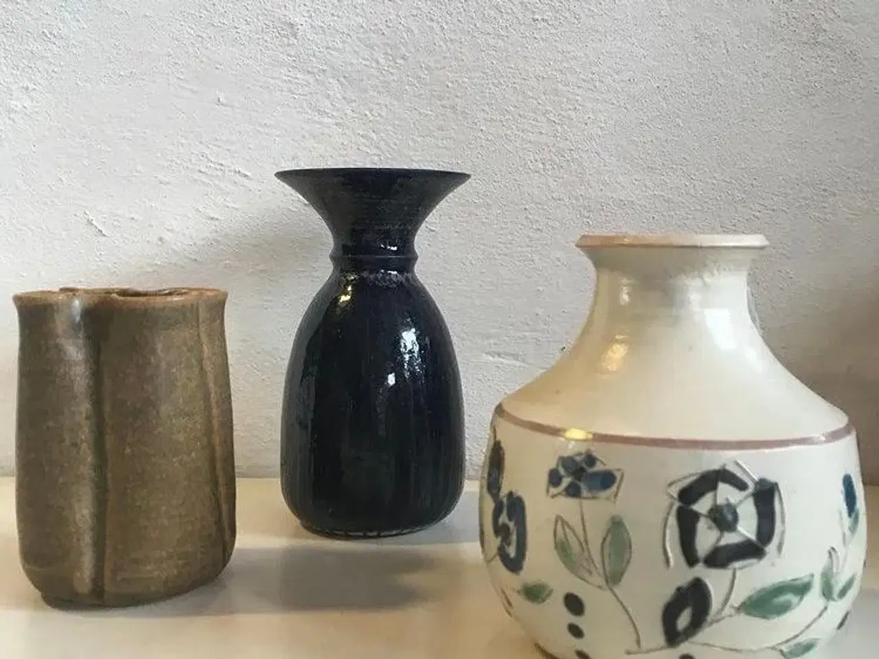 Billede 1 - 3 fine små keramikvaser