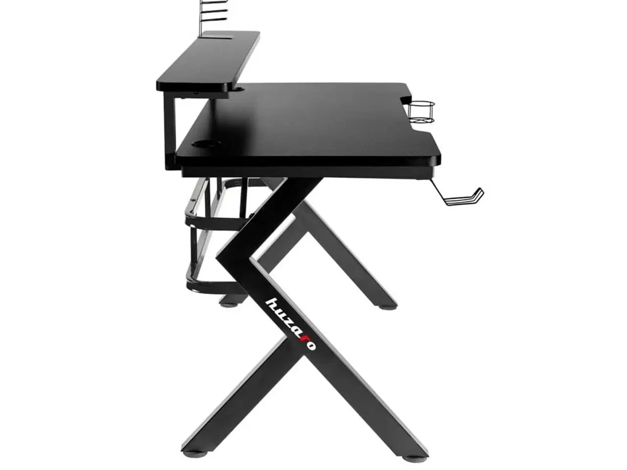 Billede 1 - Gamingbord Huzaro Hero 5.0 – sort computerbord