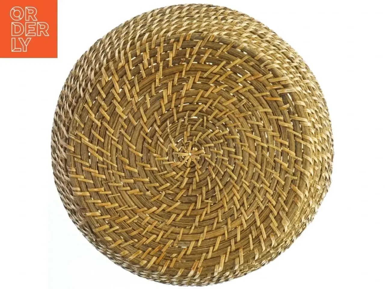 Billede 2 - Rund fletkurv (str. Ø 27 cm)