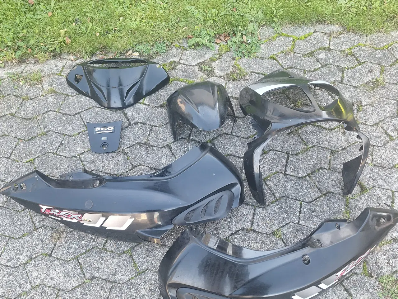 Billede 1 - Originalt skjoldsæt til pgo dr.big,T-tex,tr3