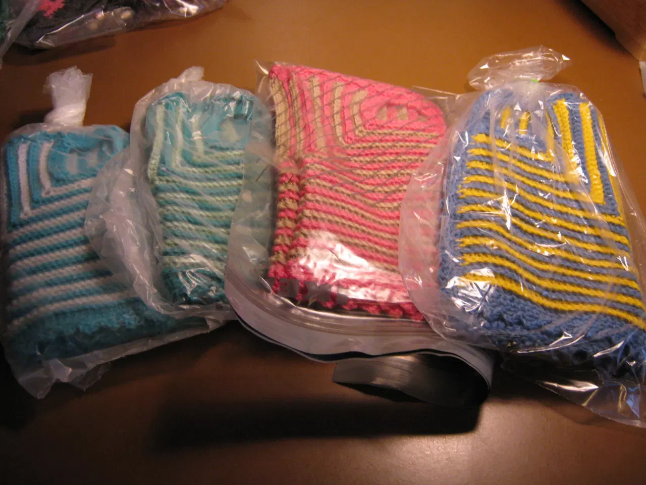 Billede 3 - Hæklede grydelapper pr. par