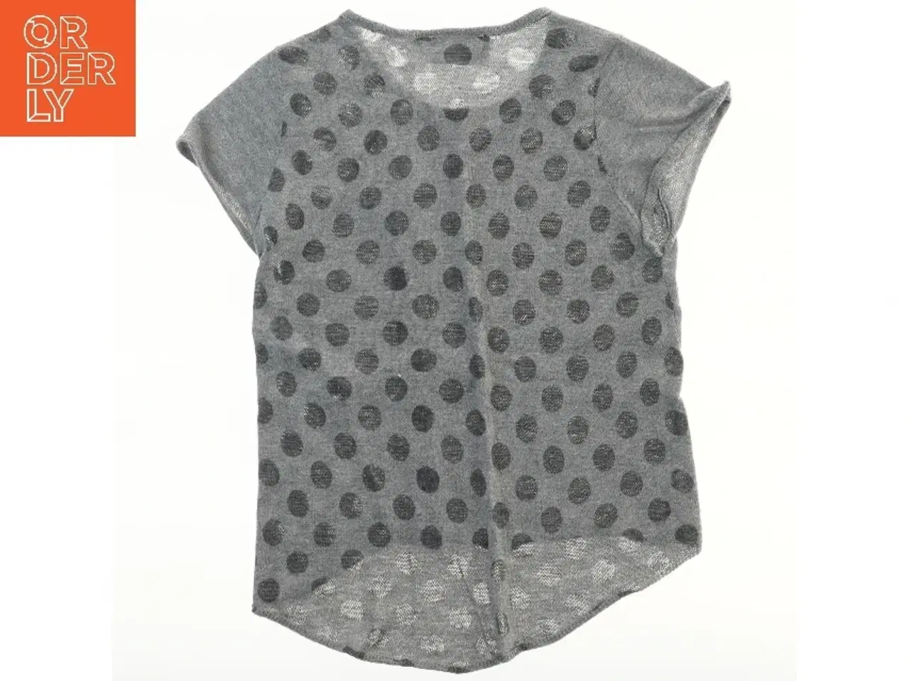 Billede 2 - Grå T-shirt med prikker fra Molo (str. 110)