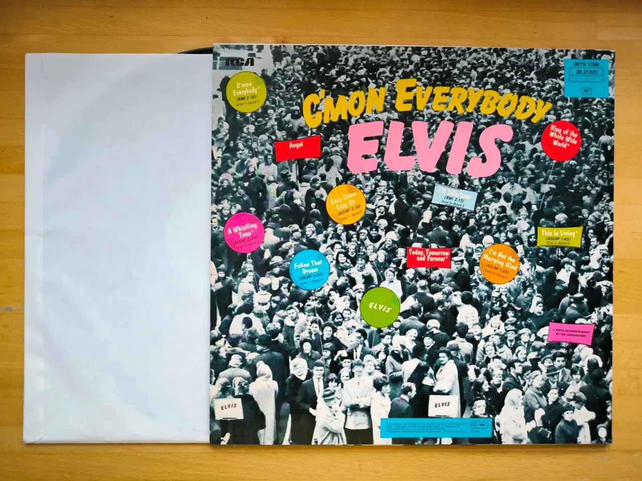 Billede 2 - LP, Elvis Presley - C'mon Everybody
