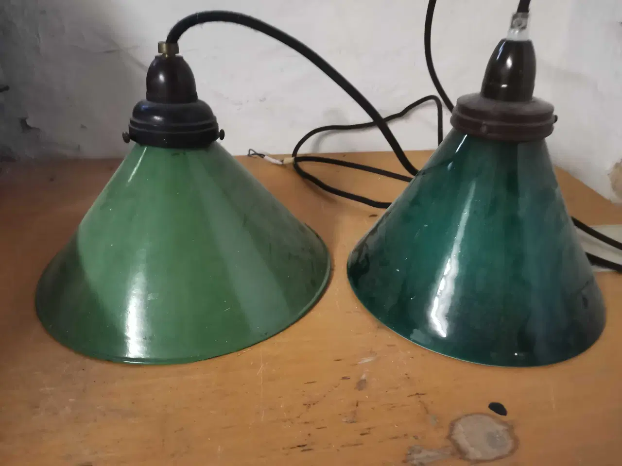 Billede 1 - Grønne skomagerlamper