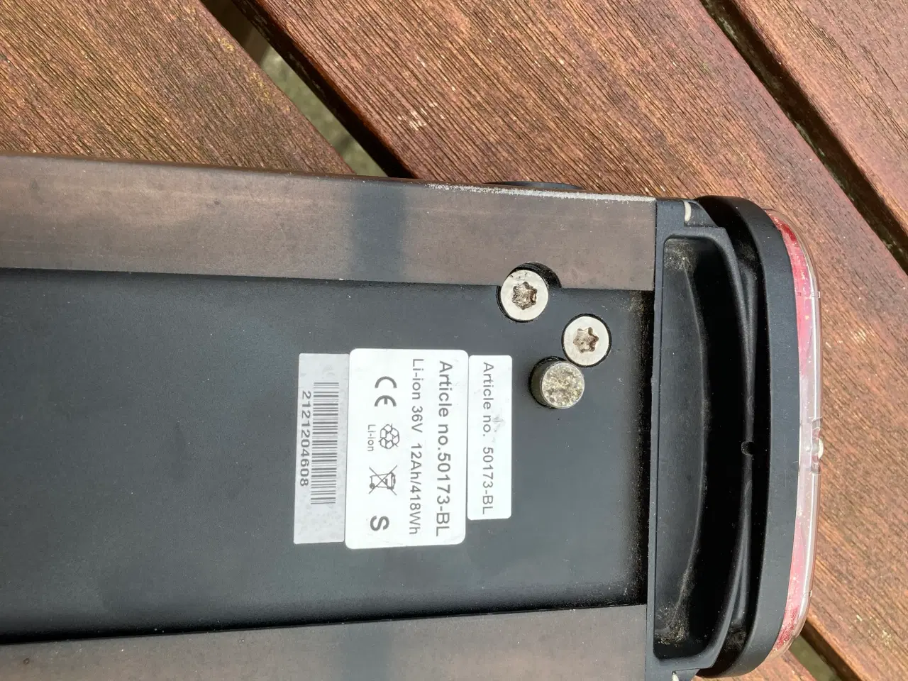 Billede 3 - El cykel Batteri