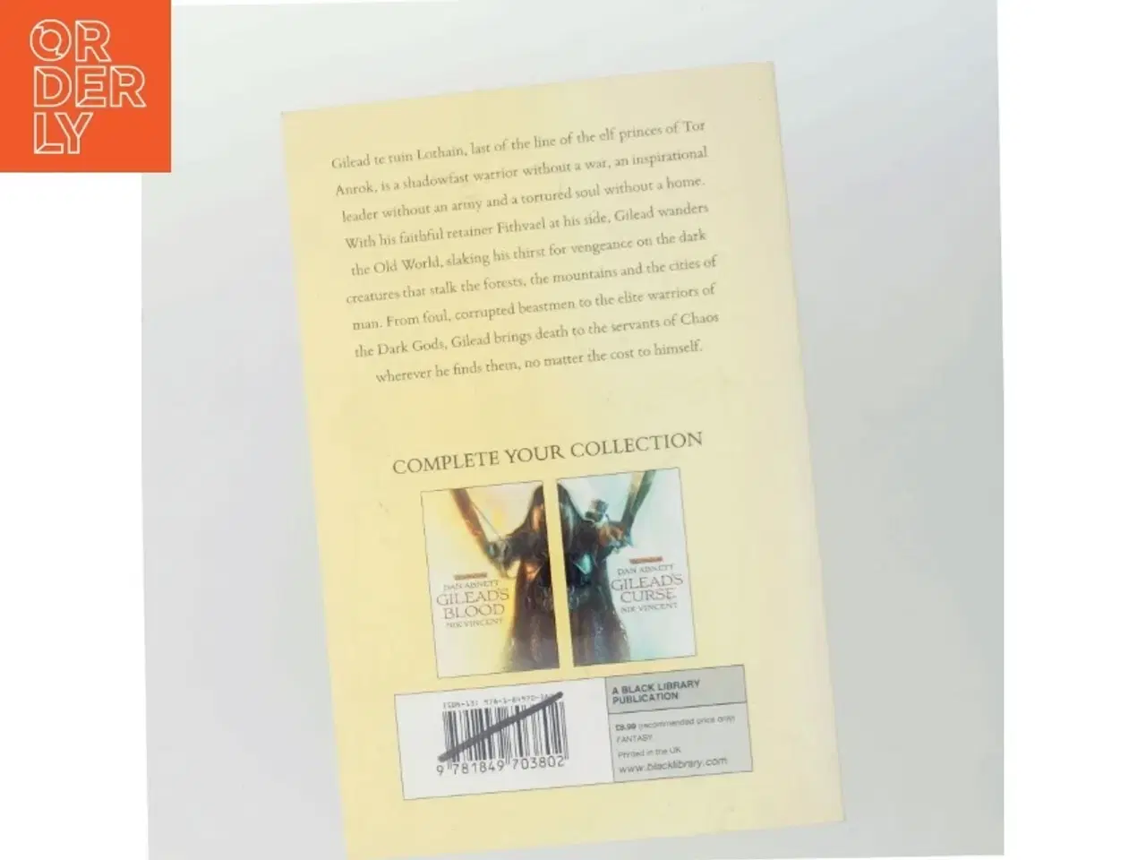 Billede 3 - Gilead's Blood (Bog)