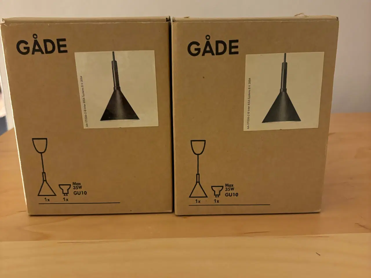 Billede 1 - Ikea loftslamper 2 stk