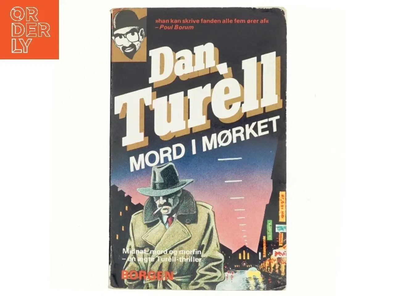 Billede 1 - Mord i mørket : kriminalroman af Dan Turèll (Bog)