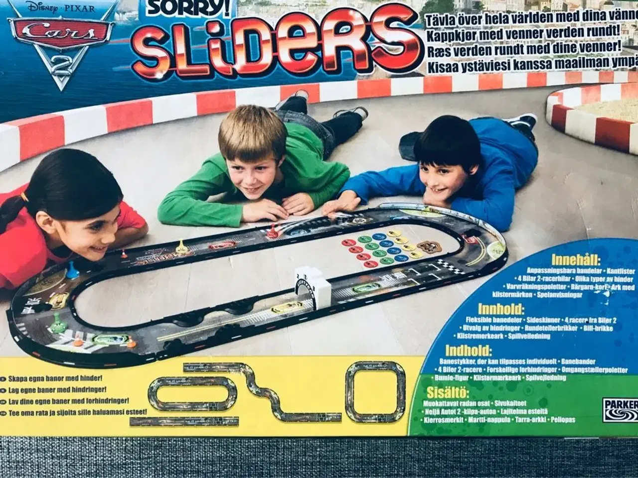 Billede 2 - Bordspil Cars 2, Sliders