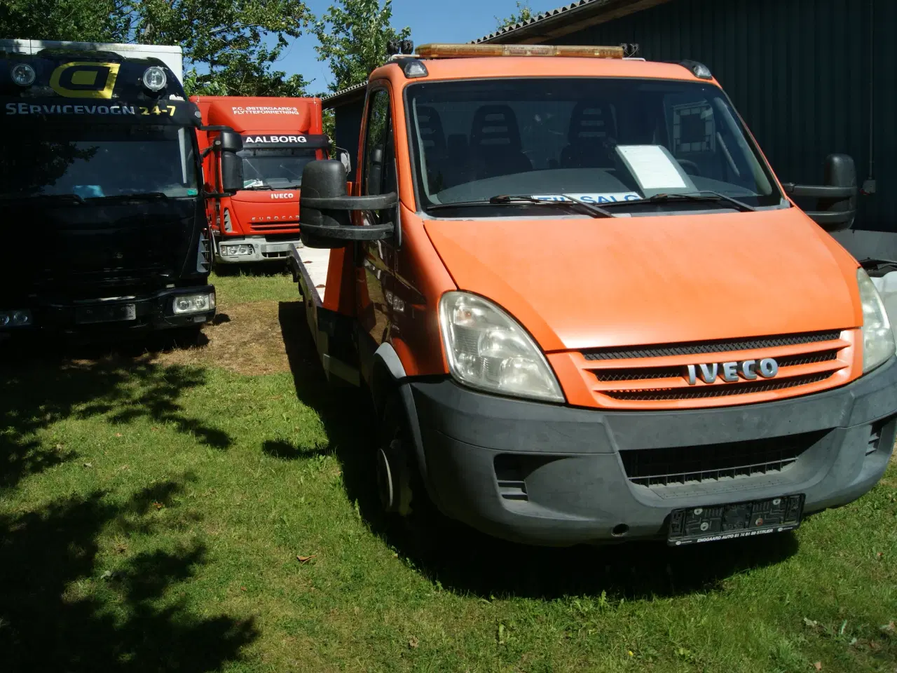 Billede 2 - 6500kg autotransporter. Iveco 65c18, år. 2008, 