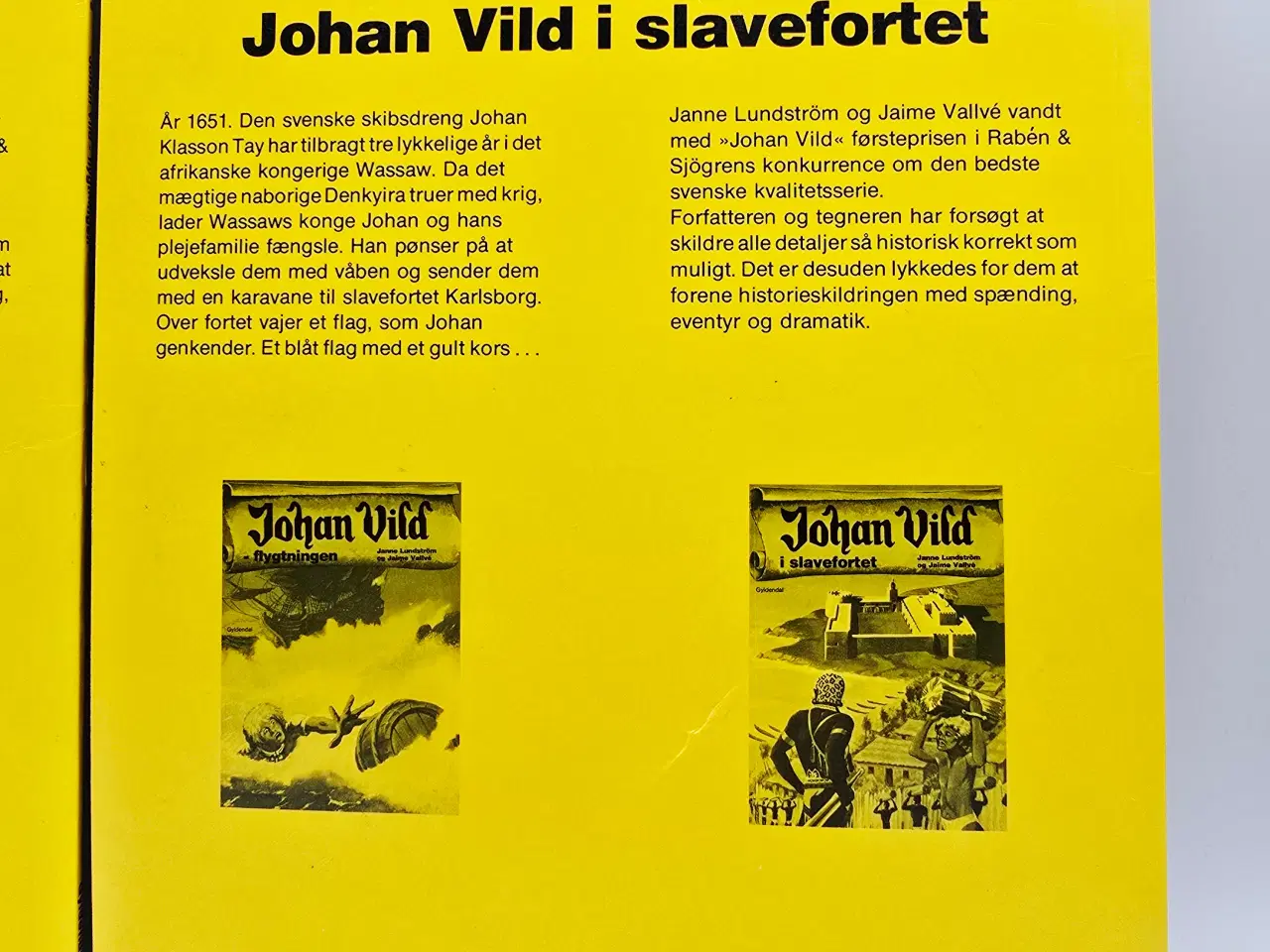Billede 6 - Johan Vild i slavefortet og Flygtningen