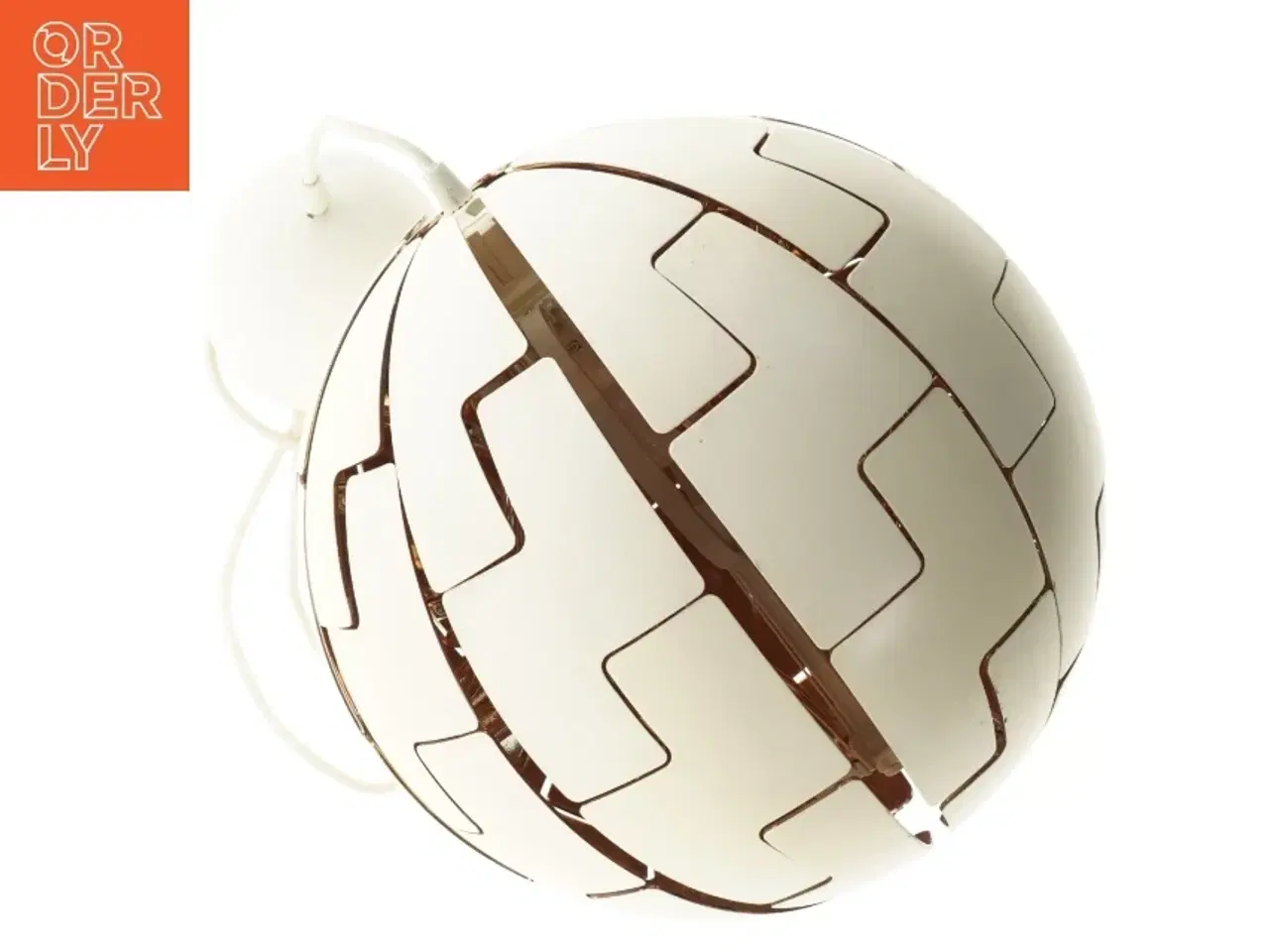 Billede 2 - Rund loftlampe fra IKEA (str. 34x35 cm)