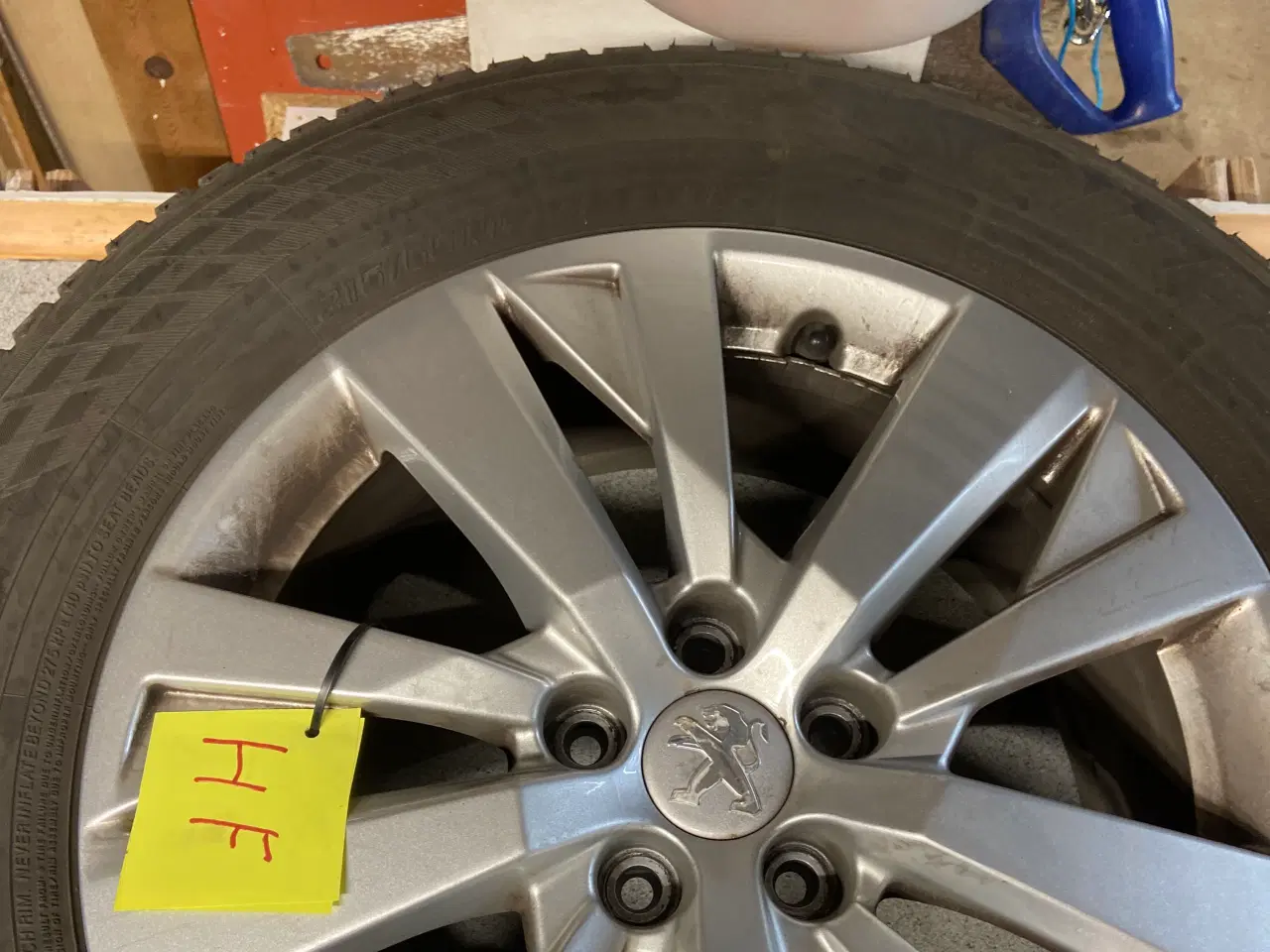 Billede 2 - peugeot fælge 19 vinterdæk eller bytte til sommerd