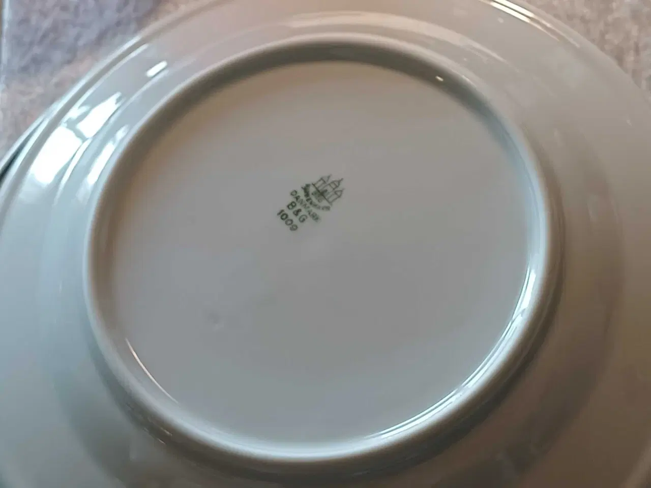 Billede 2 - B&G spisetallerken 712 Egetræ Hotel 