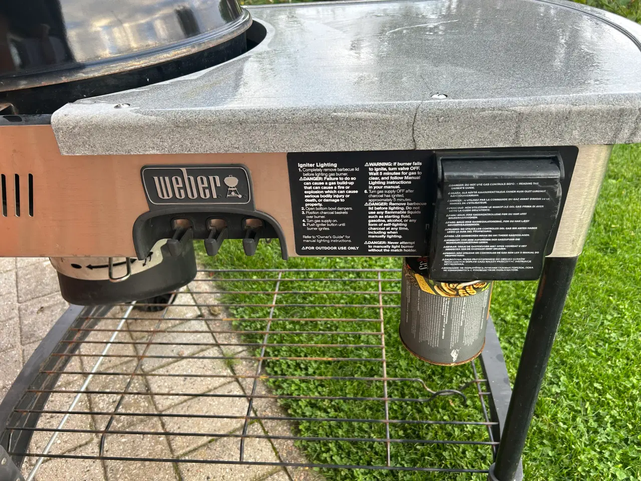 Billede 2 - Weber performer kuglegrill elektronisk tænding