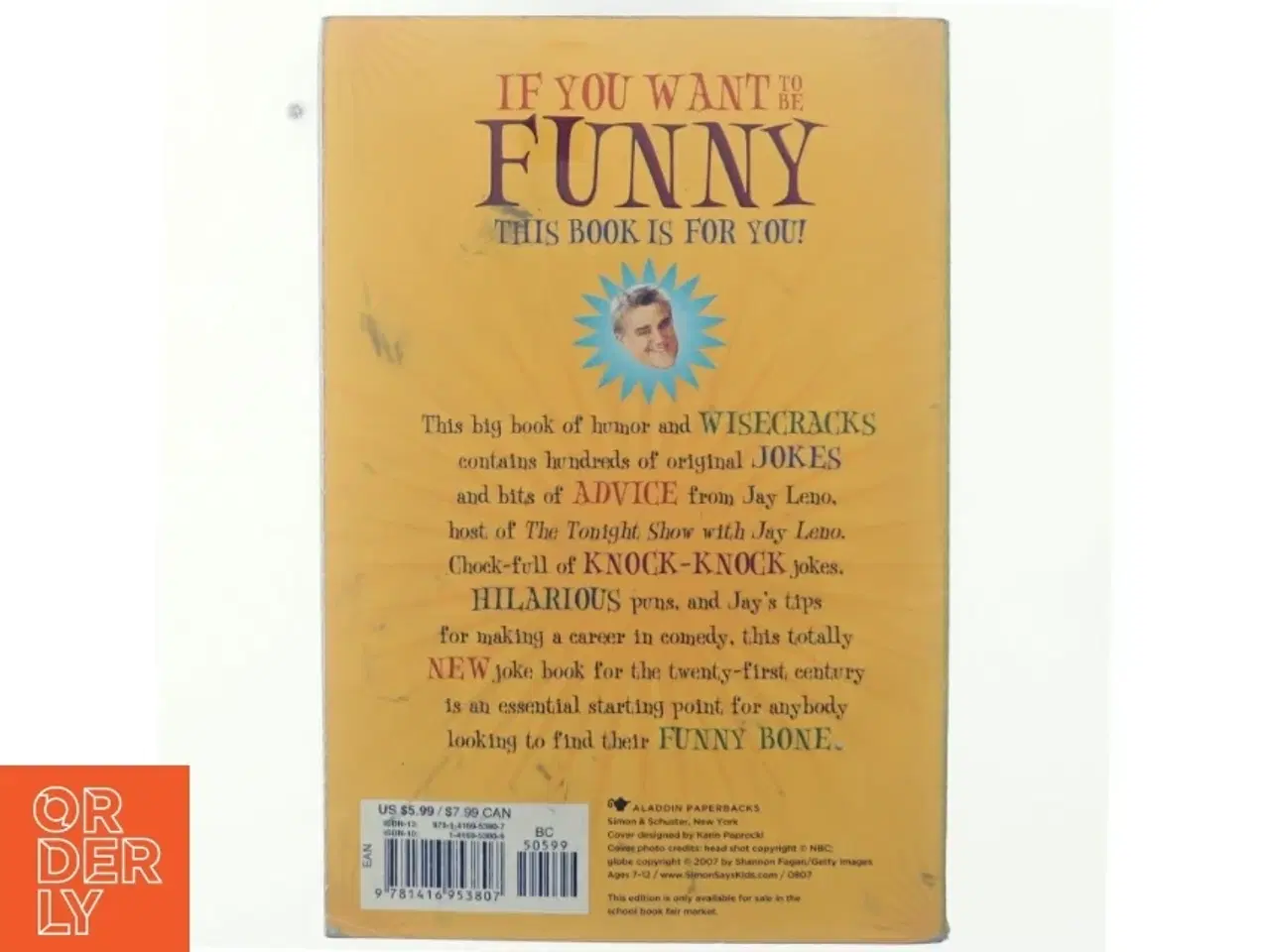 Billede 3 - Jay Leno's how to be the Funniest Kid in the Whole Wide World (or Just in Your Class) af Jay Leno (Bog)