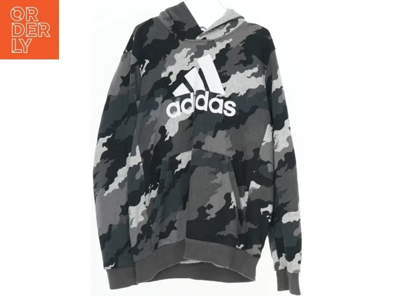 Billede 1 - Hættetrøje med camouflage mønster fra Adidas (str. L)
