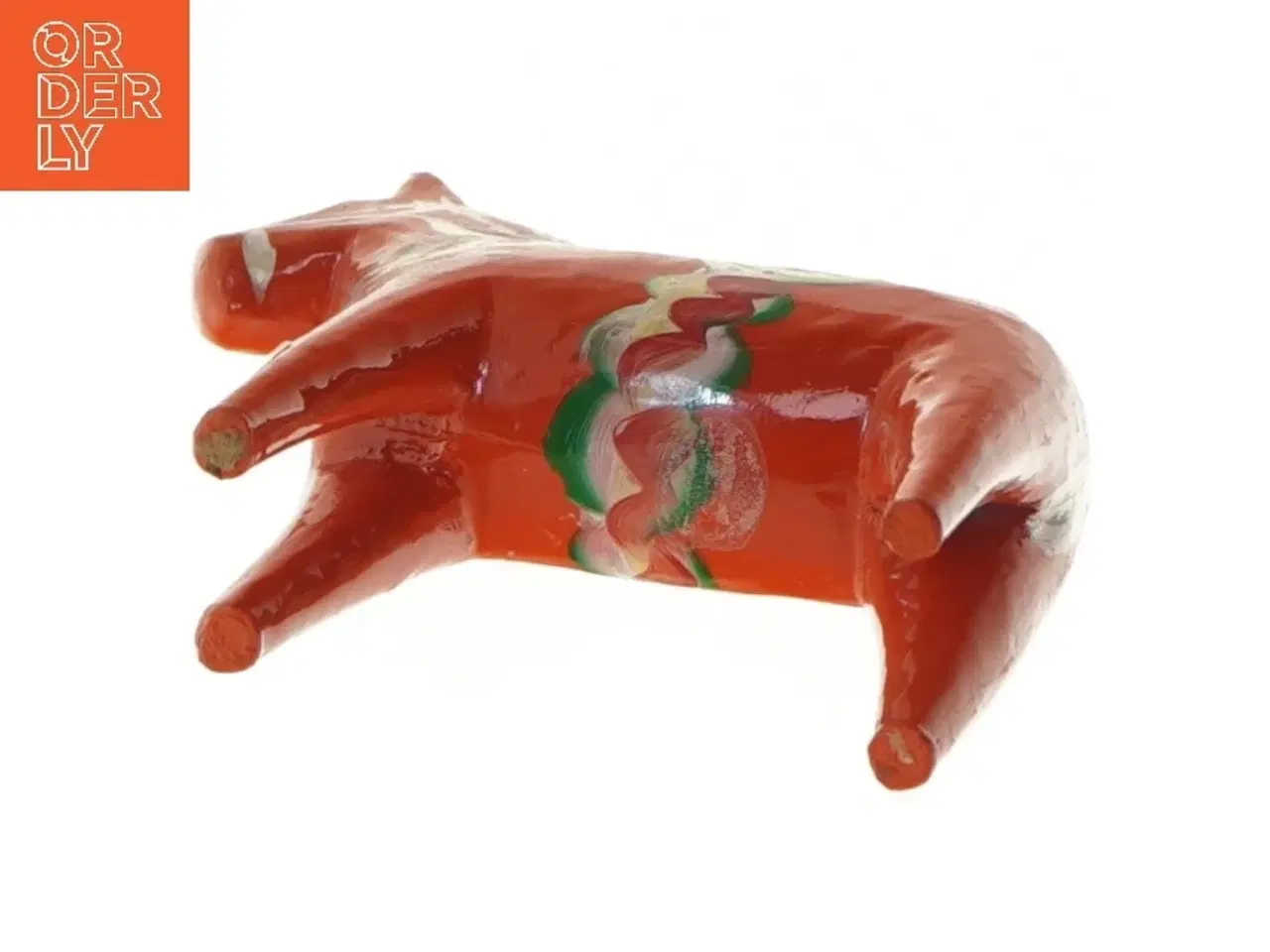 Billede 6 - Dekorative dala heste figurer fra Larsen Danmark (str. 15 og 12 cm)
