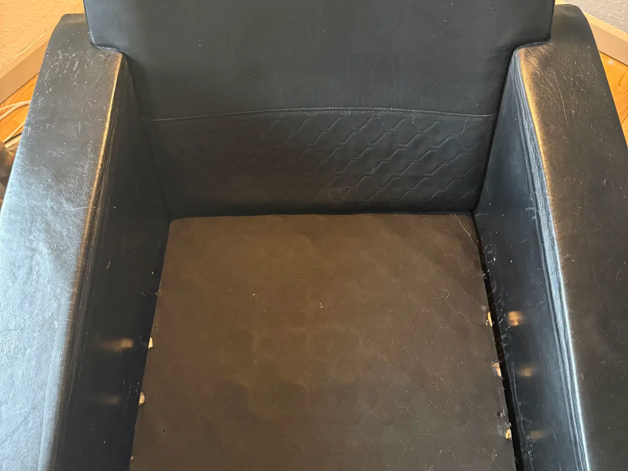 Billede 4 - Dansk design læderstol fra 1960’erne