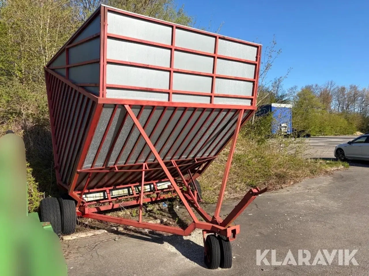 Billede 2 - Halmvogn med sider - 1 styk