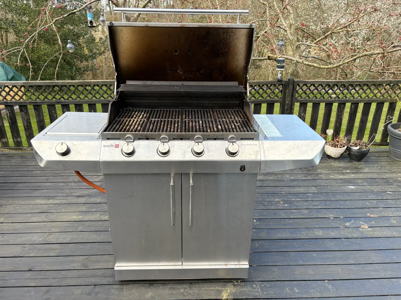 Billede 3 - Charbroil gasgrill 4+1 brænder