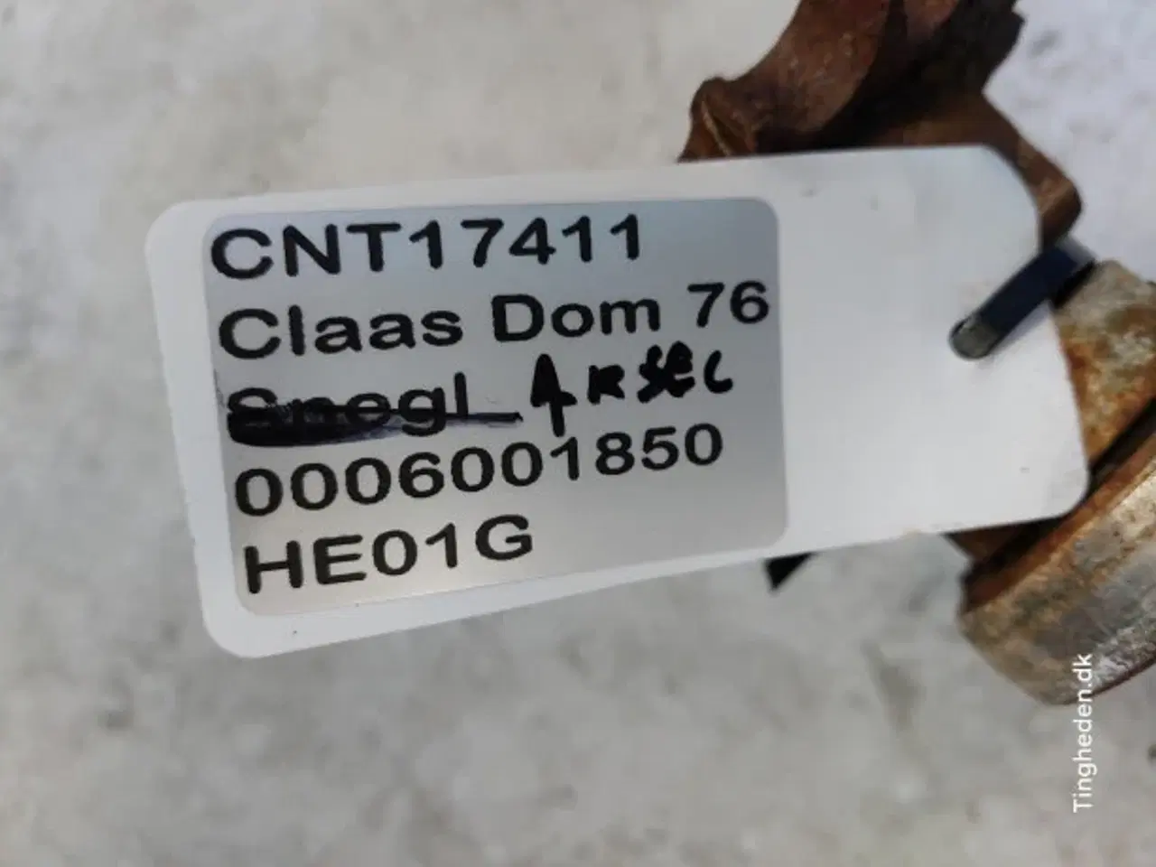 Billede 10 - Claas Dominator 76 Aksel 0006001850