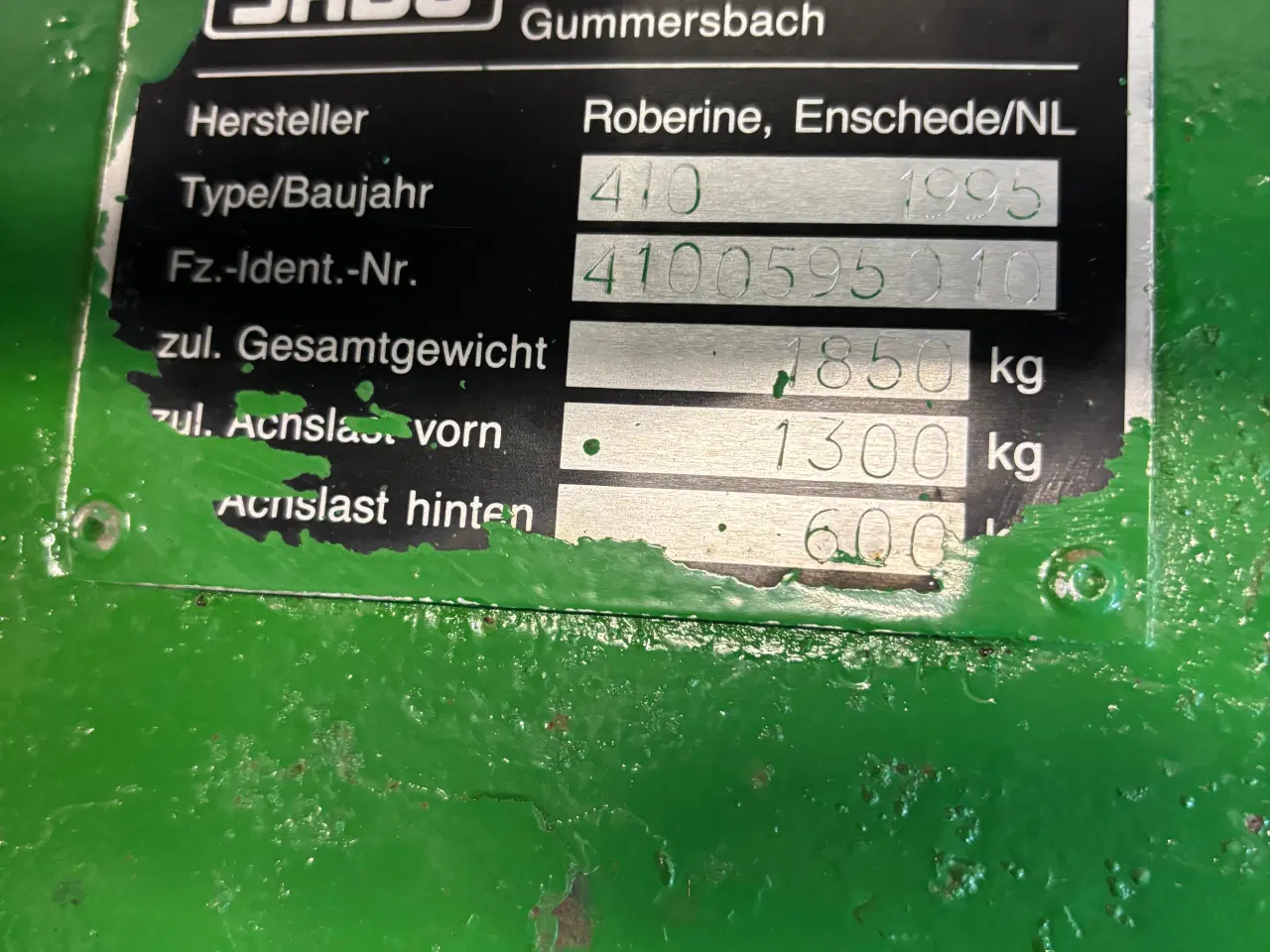 Billede 14 - Sabo 410 med 4 hjul træk