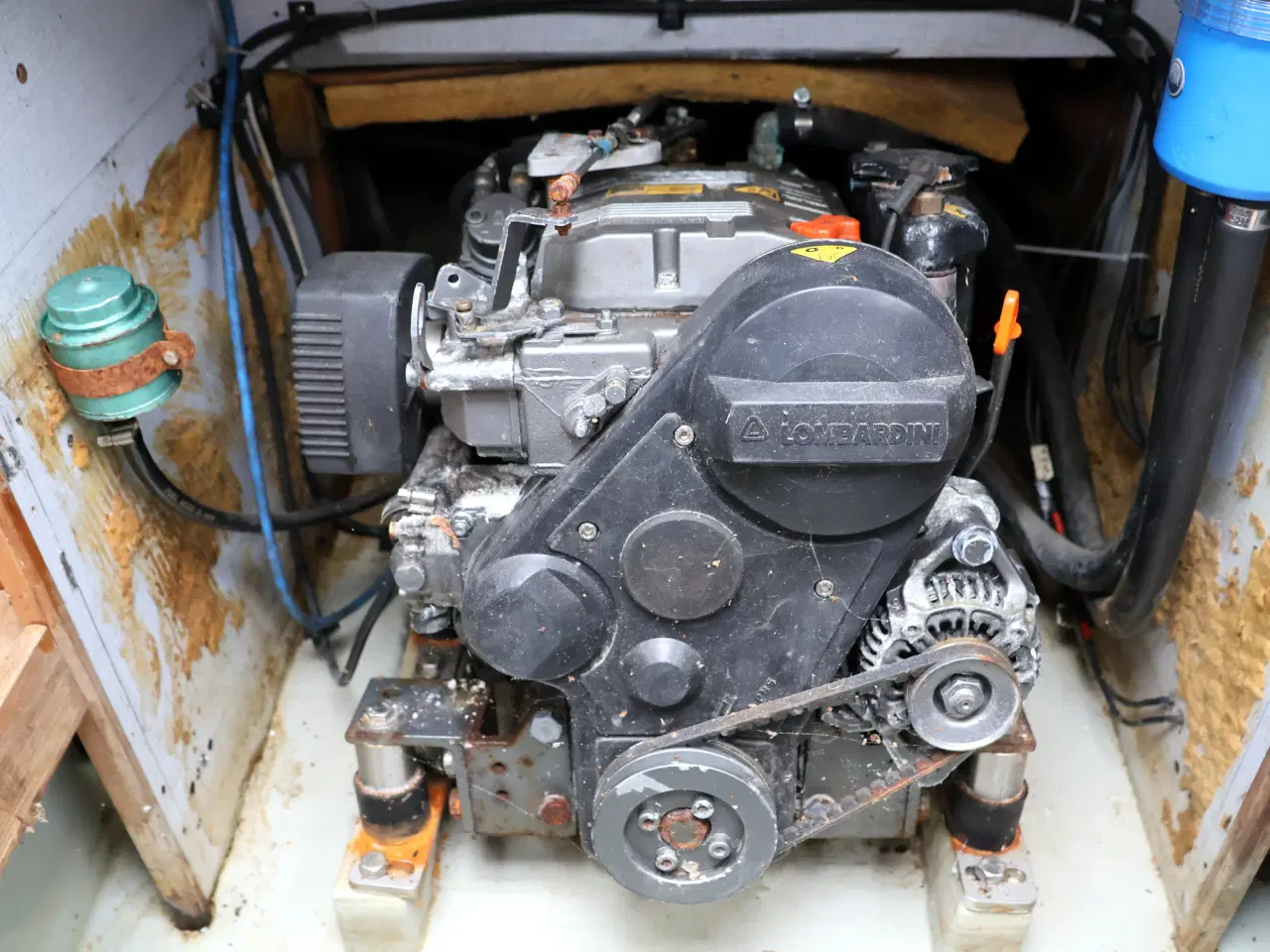 Billede 12 - LM22 Sejlbåd årg 1977 m/Lombardini 2 cyl diesel